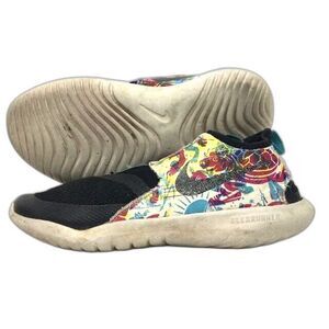 Nike Flex Runner-Fable of Turtle & Hare-Girl's Sz 3.5-Colorful Shoes- CJ2082-001